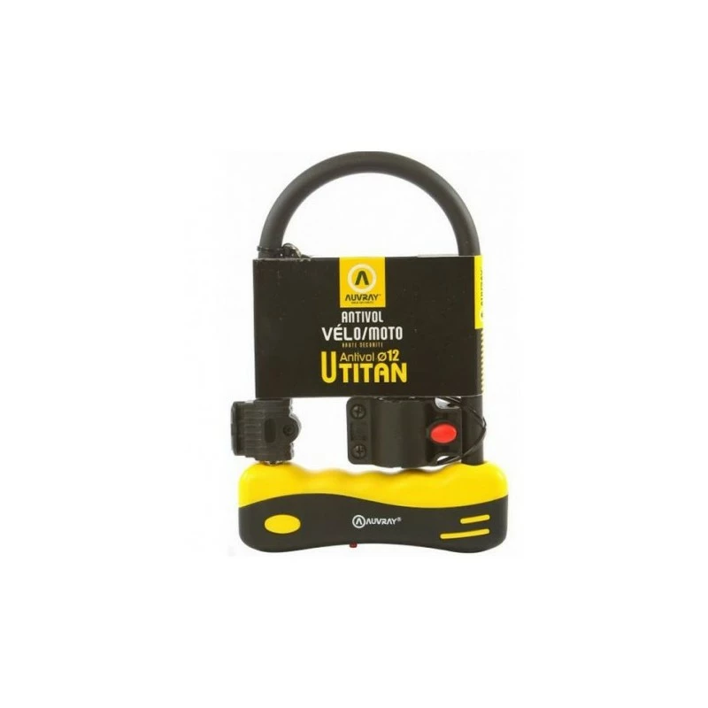 ANTIVOL / CADENAS U AUVRAY TITAN 245 AVEC SUPPORT