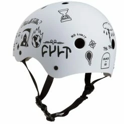 CASQUE BMX CULT X PROTEC CLASSIC CERTIFIE WHITE