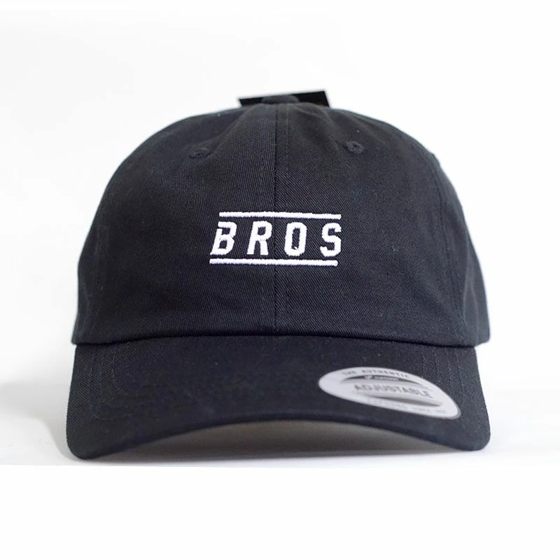 CASQUETTE DAD HAT BROS BLACK â Image 2