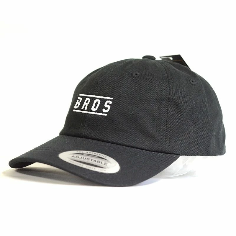 CASQUETTE DAD HAT BROS BLACK â Image 3