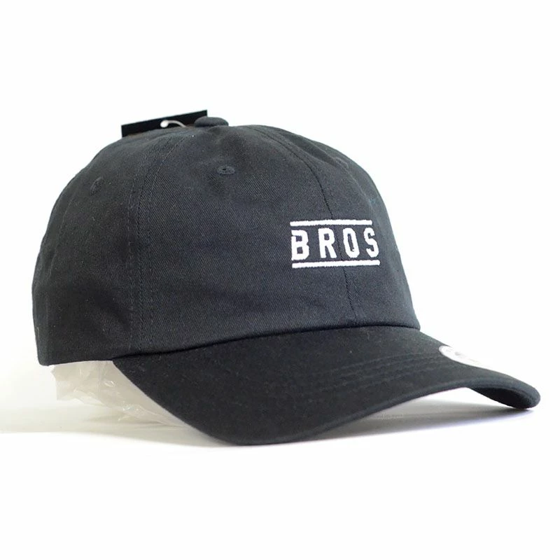 CASQUETTE DAD HAT BROS BLACK â Image 4