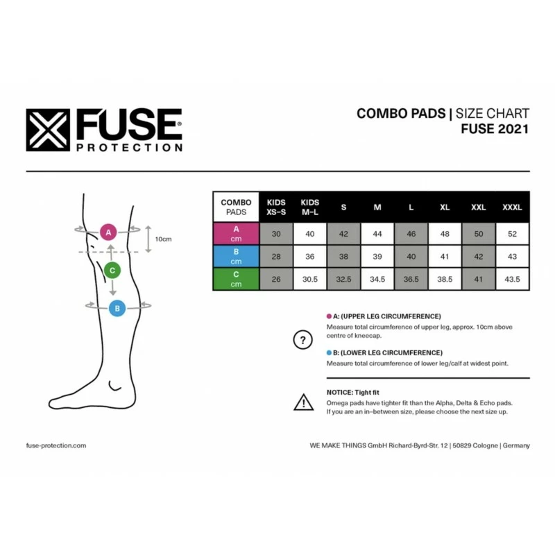 COMBO FUSE GENOUILLĂRE + TIBIA + MALEOLE DELTA DFS 125 (paire) â Image 2