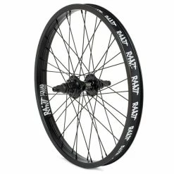 ROUE ARRIERE RANT PARTY ON V2 CASSETTE BLACK (RHD Ou LHD)