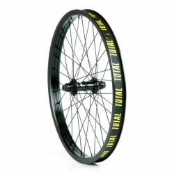 ROUE AVANT BMX TOTAL TECHFIRE BLACK / BLACK