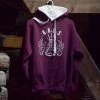 SWEAT CAPUCHE BROS ASTRO BURGUNDY