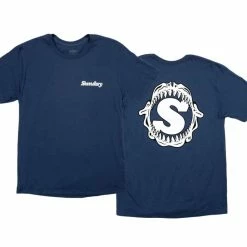 TEESHIRT SUNDAY BMX BONE GRILL NAVY