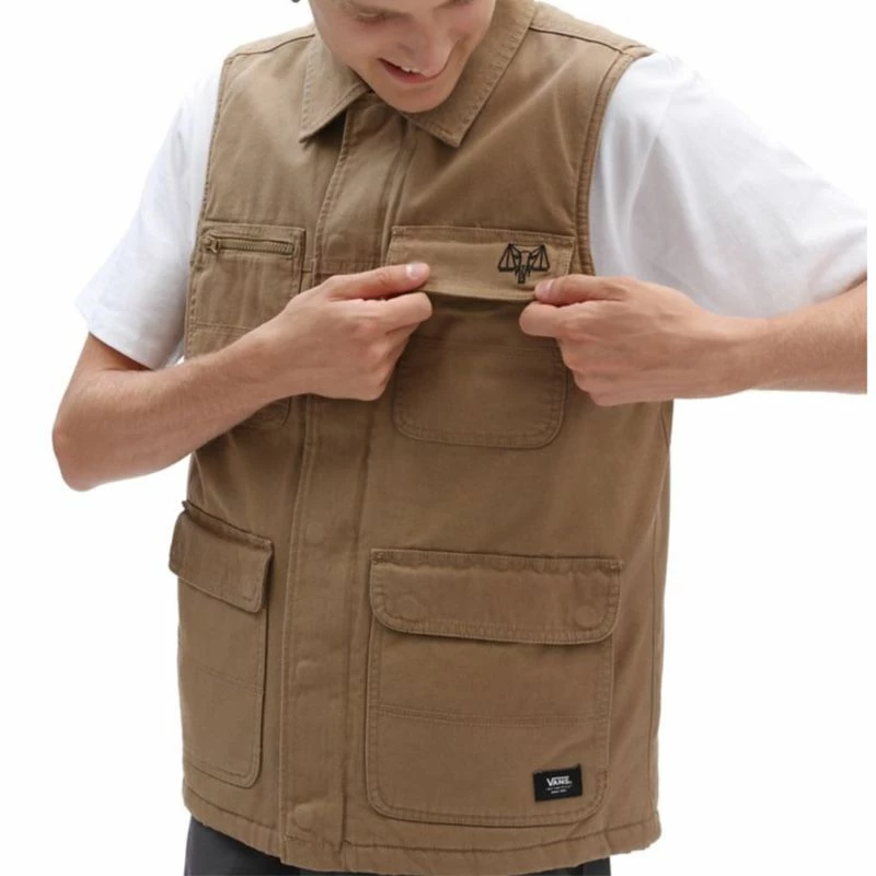 VESTE SANS MANCHES VANS COURAGE ADAMS â Image 5